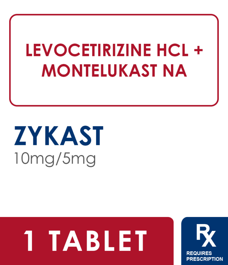 Zykast Tablet 10mg 5mg 30 Rose Pharmacy Medicine Delivery