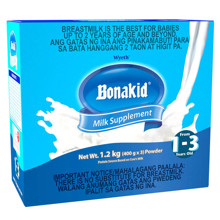 WYETH | Bonakid Milk for Kids over 3yrs old (1.2kg) - Rose Pharmacy ...