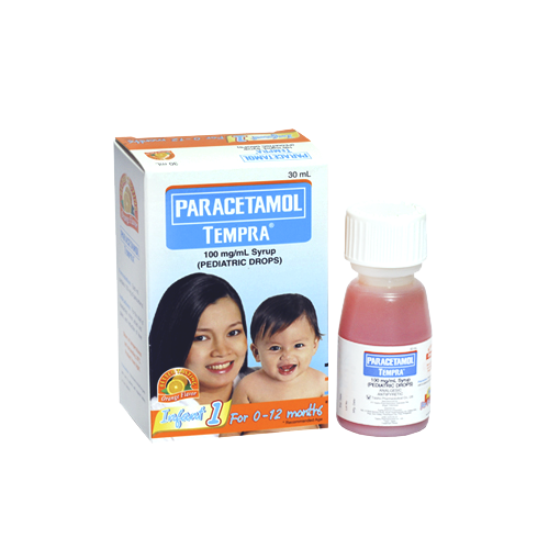 tempra paracetamol ORANGE Rose TEMPRA 30ML PEDIATRIC  Pharmacy  DROPS