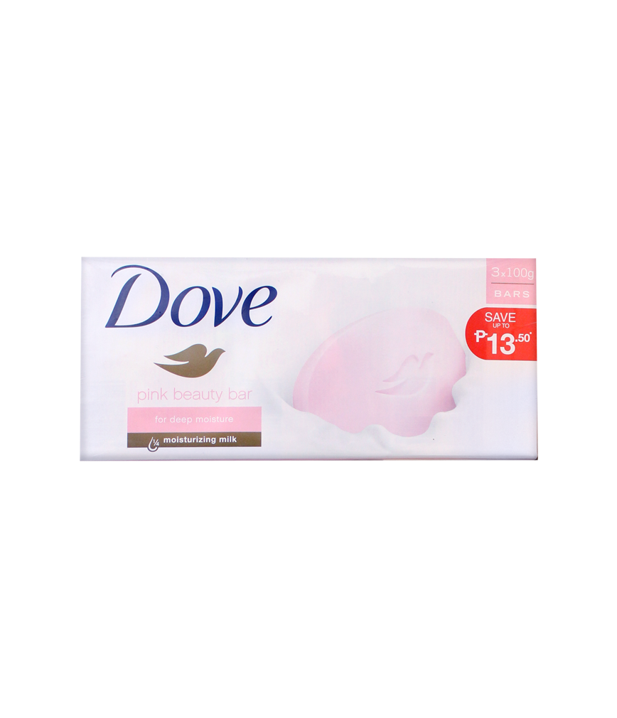 dove pink beauty bar