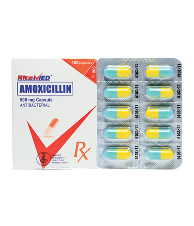 Ritemed Amoxicillin 500mg Capsule Rose Pharmacy Medicine Delivery