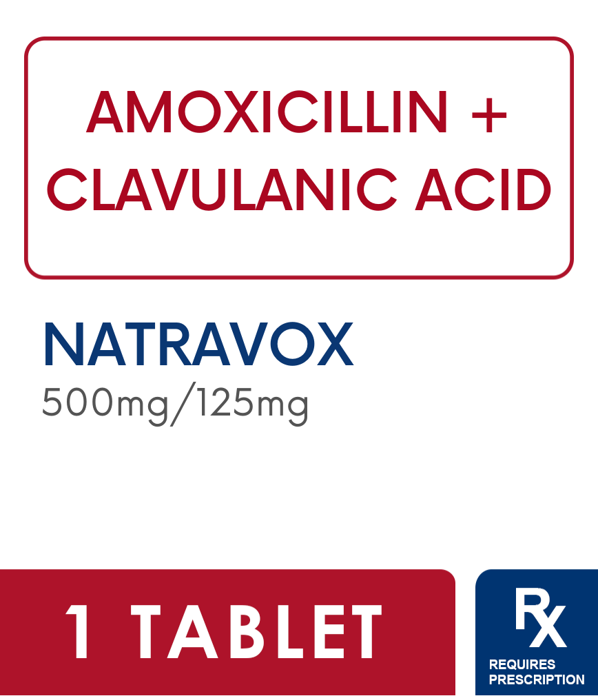 Natravox 500mg/125mg