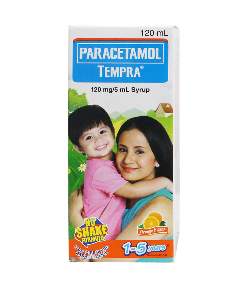 Tempra Orange 120 mg / 5ml 120 ml - Rose Pharmacy Medicine Delivery