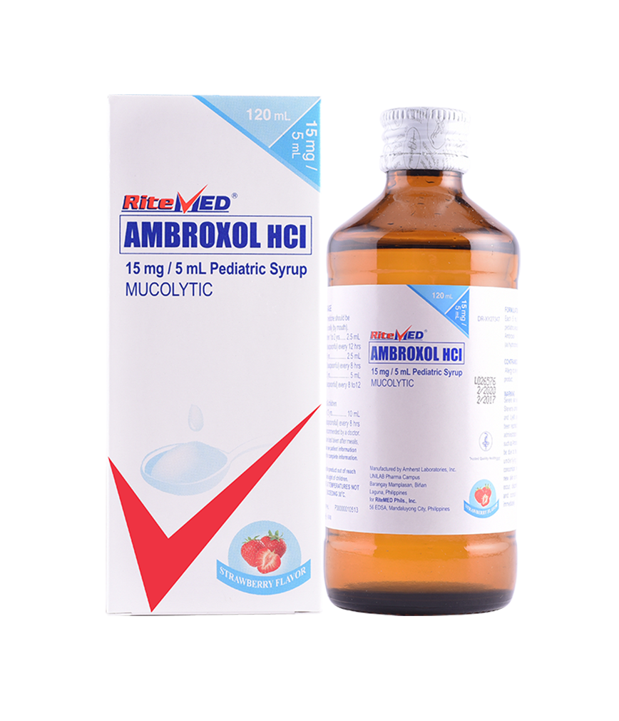  Ambroxol  15Mg Syrup  120Ml Ritemed Rose Pharmacy