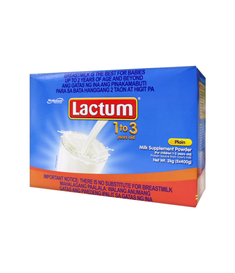 Lactum 1 Plain Milk Supplement Powder 1 3 Years Old 2kg Rose Pharmacy Medicine Delivery