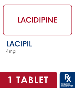 LACIPIL 4MG TABLET | Rose Pharmacy