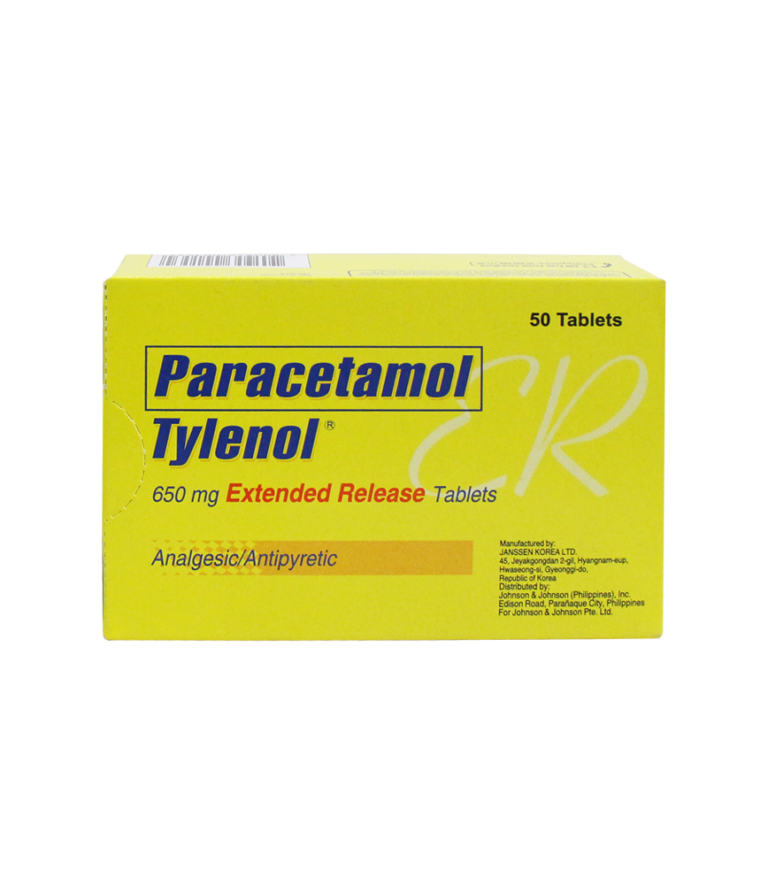 Tylenol ER 650mg Tablet Rose Pharmacy Medicine Delivery