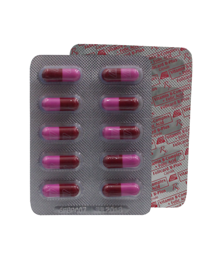 Folicard B Plus Capsule - Rose Pharmacy Medicine Delivery