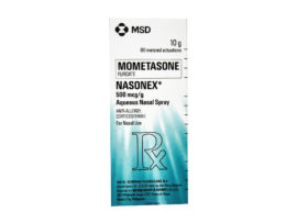 NASONEX 500MCG