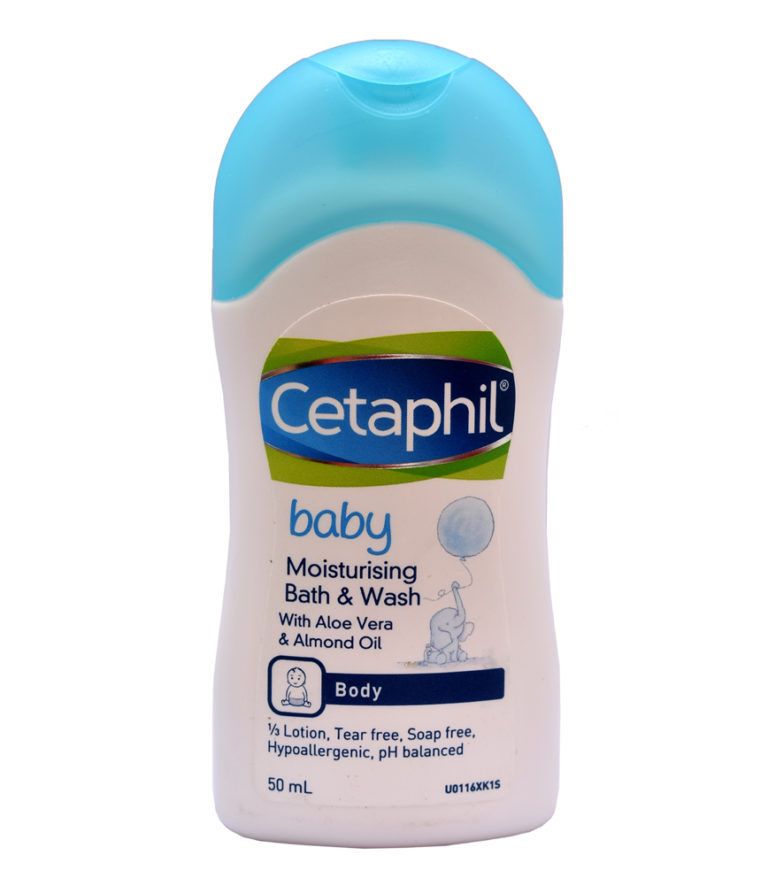 Cetaphil Baby Moisturising Bath & Wash 50Ml - Rose Pharmacy Medicine ...