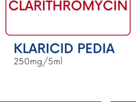 KLARICID PED 250MG