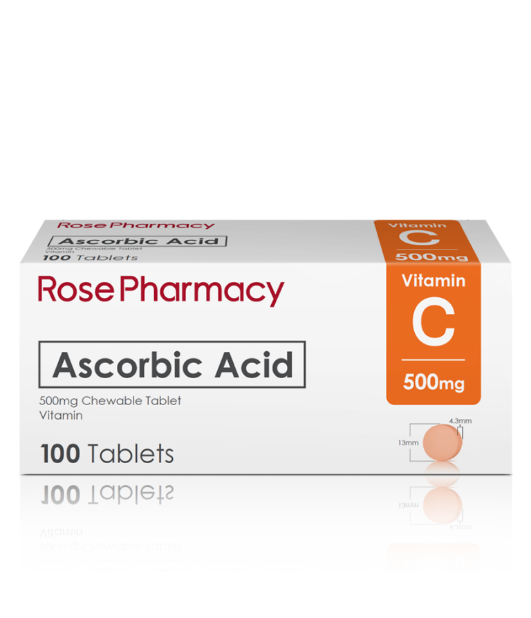 Ascorbic Acid Chewable 500mg Rose Pharmacy Generics Rose Pharmacy Medicine Delivery